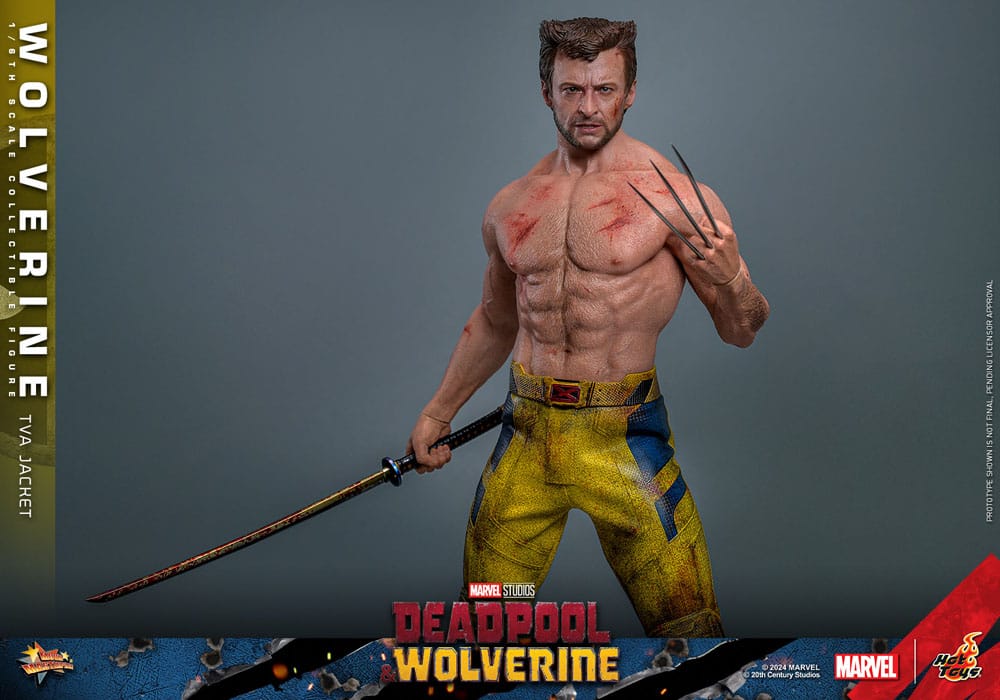 Deadpool & Wolverine Movie Masterpiece figurine 1/6 Wolverine (TVA Jacket Version) 31 cm