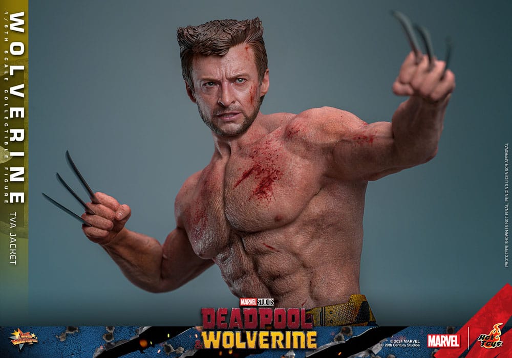 Deadpool & Wolverine Movie Masterpiece figurine 1/6 Wolverine (TVA Jacket Version) 31 cm