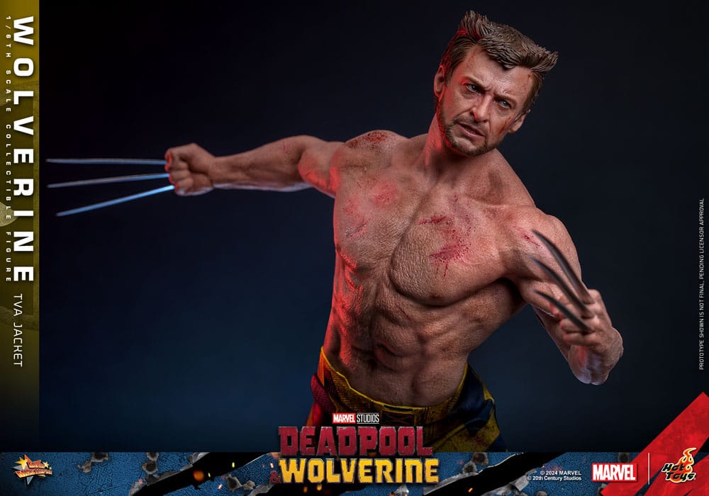 Deadpool & Wolverine Movie Masterpiece figurine 1/6 Wolverine (TVA Jacket Version) 31 cm