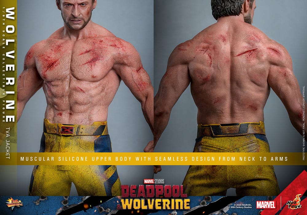 Deadpool & Wolverine Movie Masterpiece figurine 1/6 Wolverine (TVA Jacket Version) 31 cm