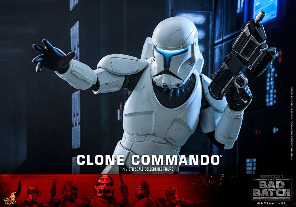 Star Wars: The Bad Batch figurine 1/6 Clone Commando 30 cm