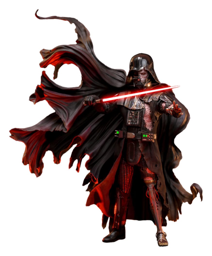 Star Wars figurine 1/6 Darth Vader (Battle Damaged) Deluxe Version 35 cm