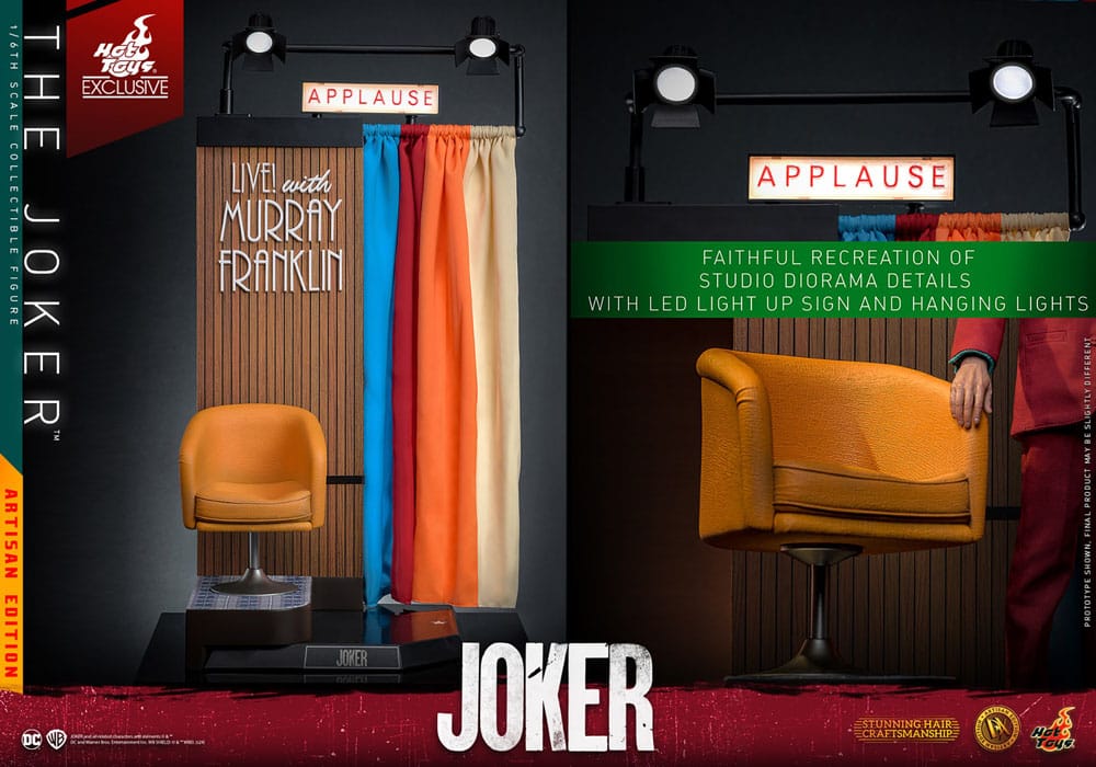 Joker Movie Masterpiece figurine 1/6 The Joker Artisan Edition 30 cm