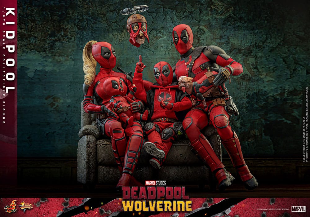 Deadpool & Wolverine Movie Masterpiece figurine 1/6 Kidpool 22 cm