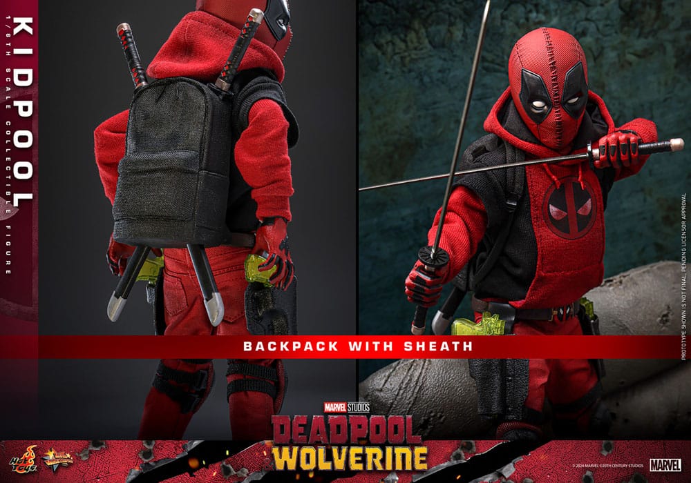 Deadpool & Wolverine Movie Masterpiece figurine 1/6 Kidpool 22 cm