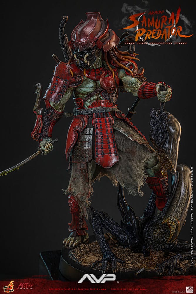 Alien vs. Predator figurine Artist Collection 1/6 Akaoni Samurai Predator 35 cm