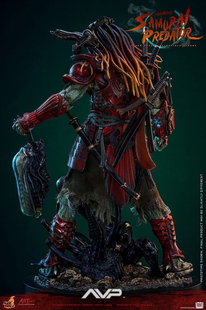 Alien vs. Predator figurine Artist Collection 1/6 Akaoni Samurai Predator 35 cm