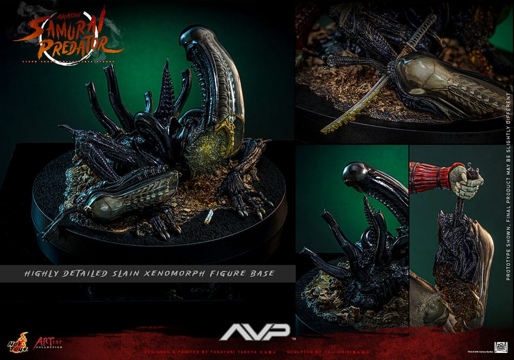 Alien vs. Predator figurine Artist Collection 1/6 Akaoni Samurai Predator 35 cm