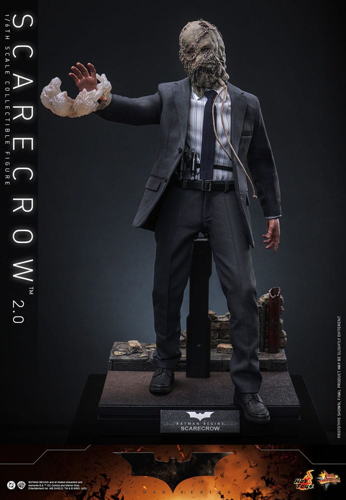Batman Begins figurine Movie Masterpiece 1/6 Scarecrow 2.0 30 cm