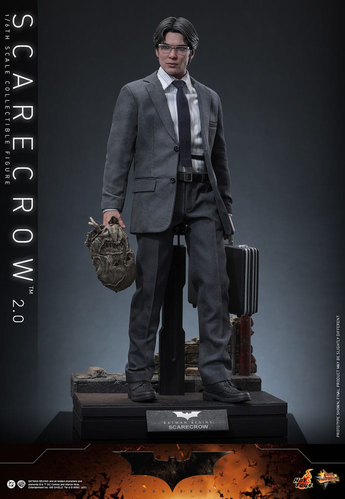 Batman Begins figurine Movie Masterpiece 1/6 Scarecrow 2.0 30 cm