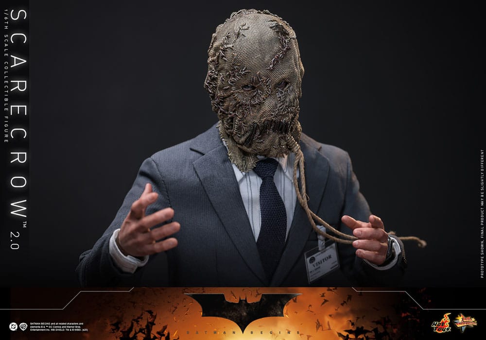 Batman Begins figurine Movie Masterpiece 1/6 Scarecrow 2.0 30 cm