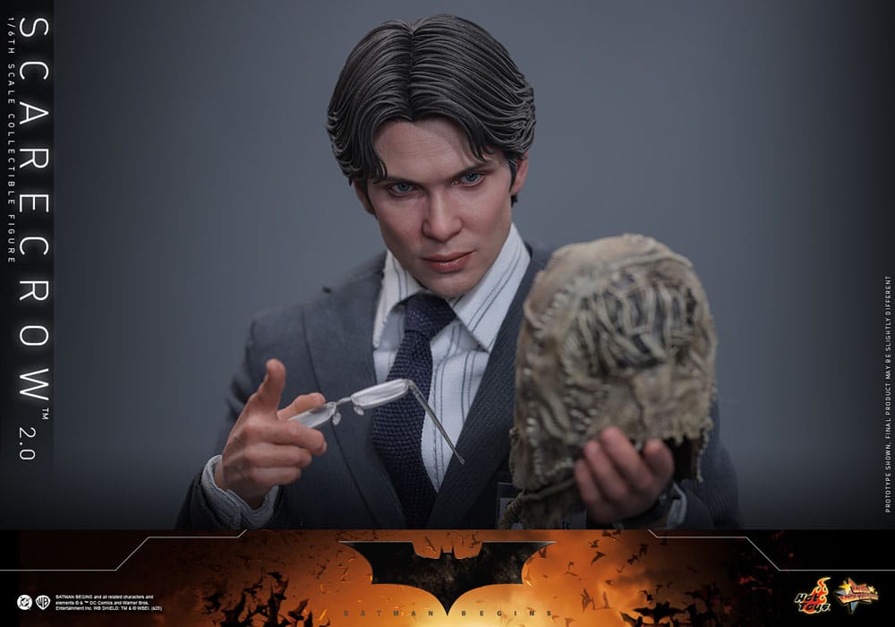 Batman Begins figurine Movie Masterpiece 1/6 Scarecrow 2.0 30 cm