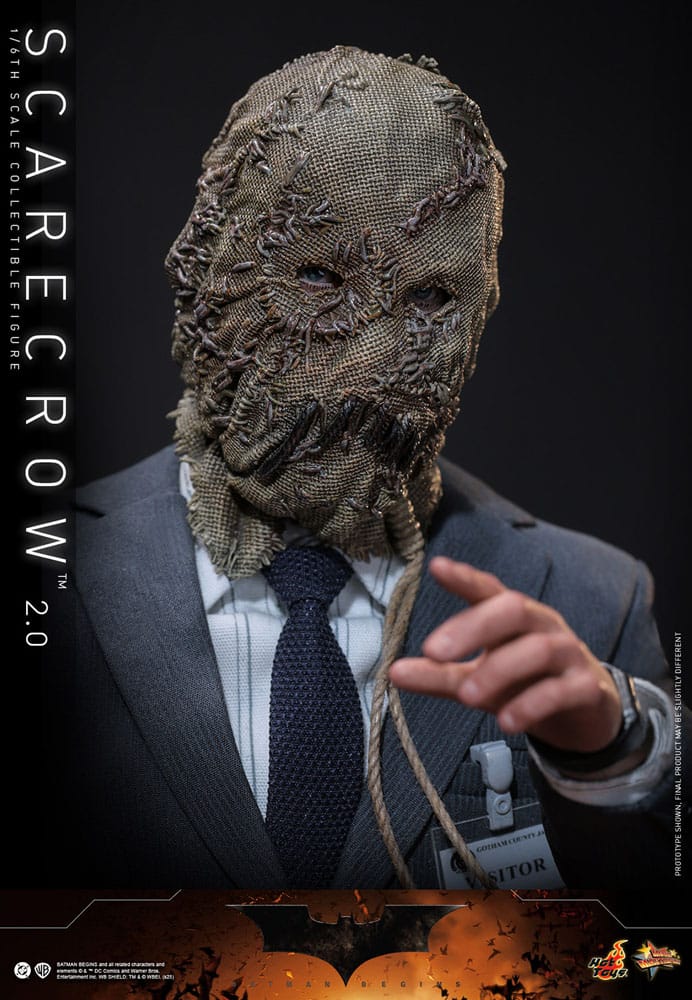 Batman Begins figurine Movie Masterpiece 1/6 Scarecrow 2.0 30 cm