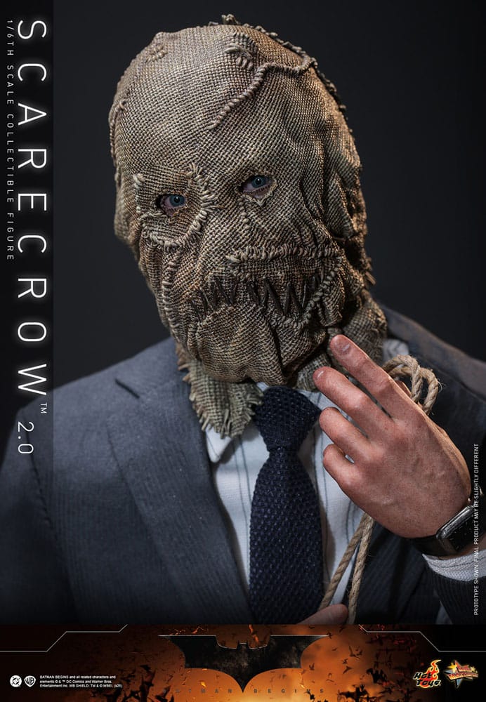 Batman Begins figurine Movie Masterpiece 1/6 Scarecrow 2.0 30 cm