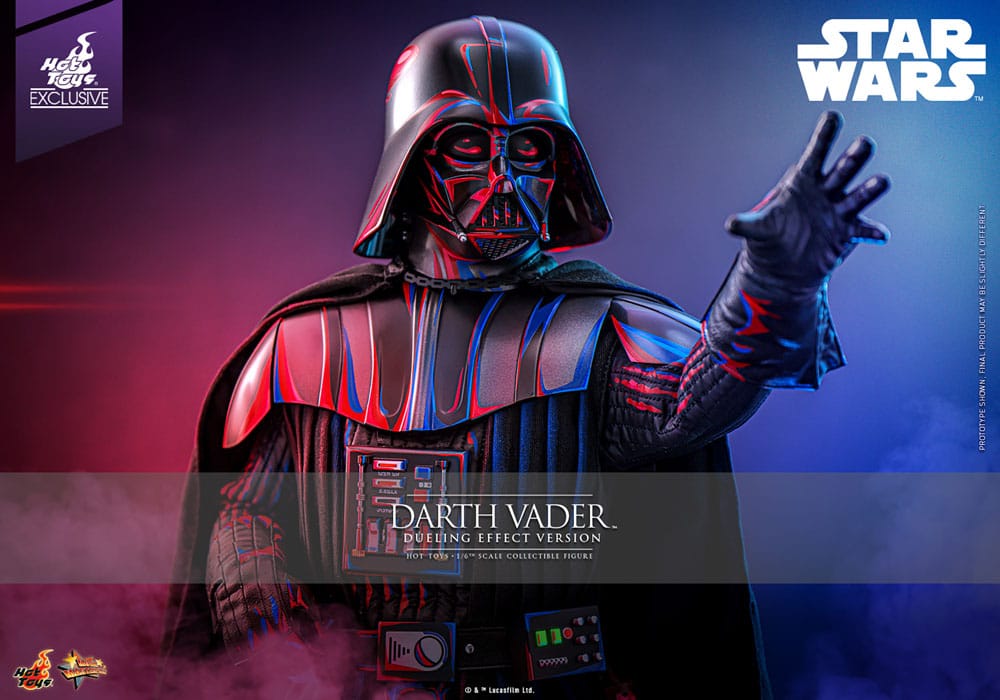 Star Wars figurine Movie Masterpiece 1/6 Darth Vader (Dueling Effect Version) Hot Toys Exclusive 35 cm