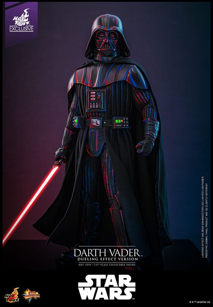 Star Wars figurine Movie Masterpiece 1/6 Darth Vader (Dueling Effect Version) Hot Toys Exclusive 35 cm