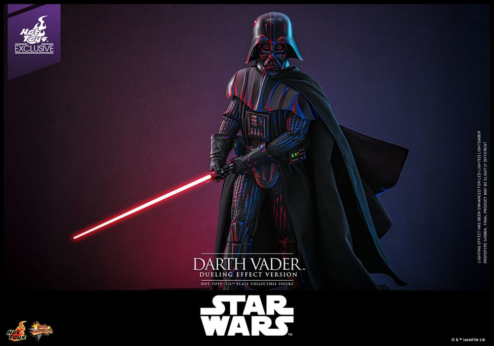 Star Wars figurine Movie Masterpiece 1/6 Darth Vader (Dueling Effect Version) Hot Toys Exclusive 35 cm