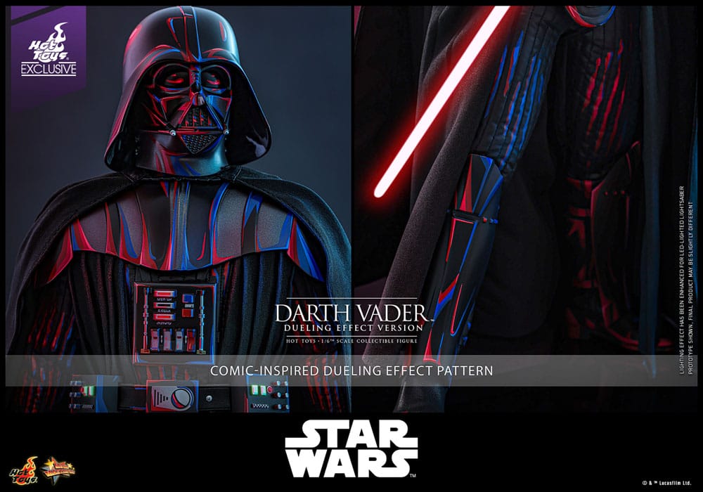 Star Wars figurine Movie Masterpiece 1/6 Darth Vader (Dueling Effect Version) Hot Toys Exclusive 35 cm