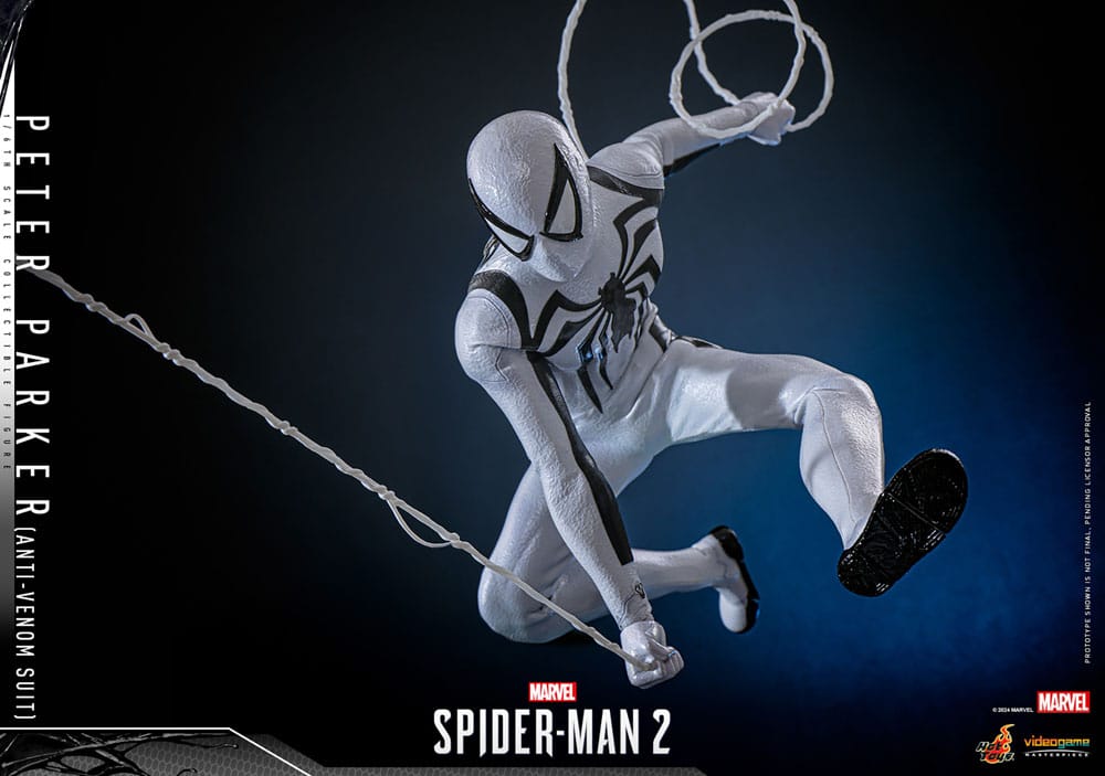 Spider-Man 2 figurine Video Game Masterpiece 1/6 Peter Parker (Anti-Venom Suit) 30 cm