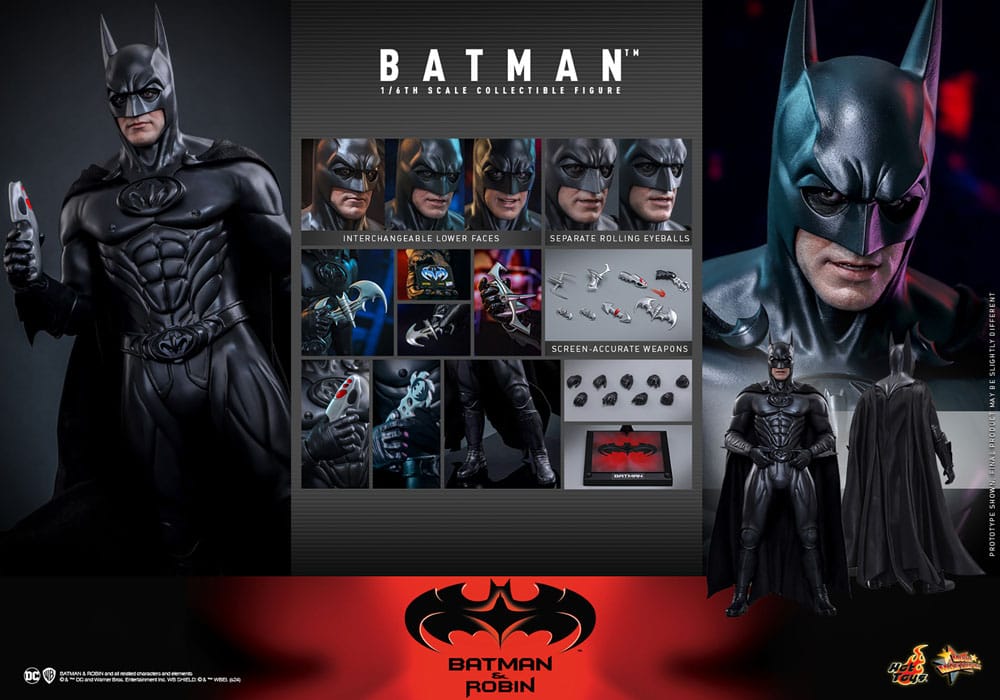 Batman et Robin figurine Movie Masterpiece 1/6 Batman 30 cm