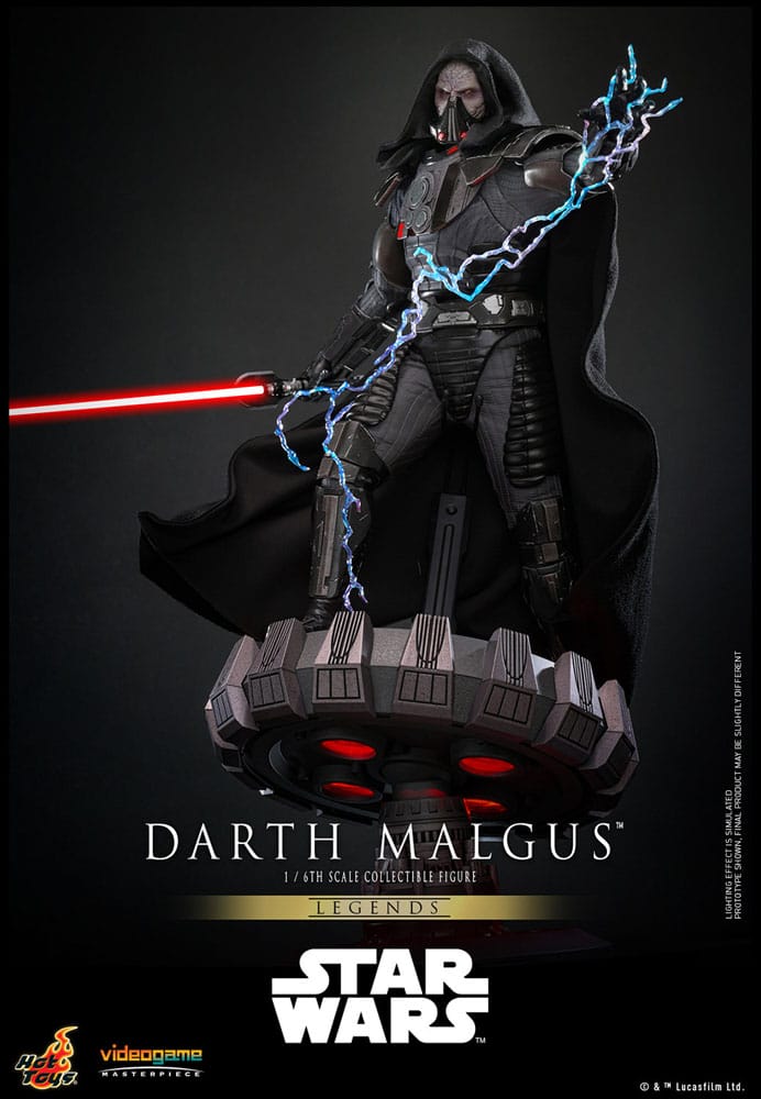 Star Wars Legends figurine Videogame Masterpiece 1/6 Darth Malgus 34 cm
