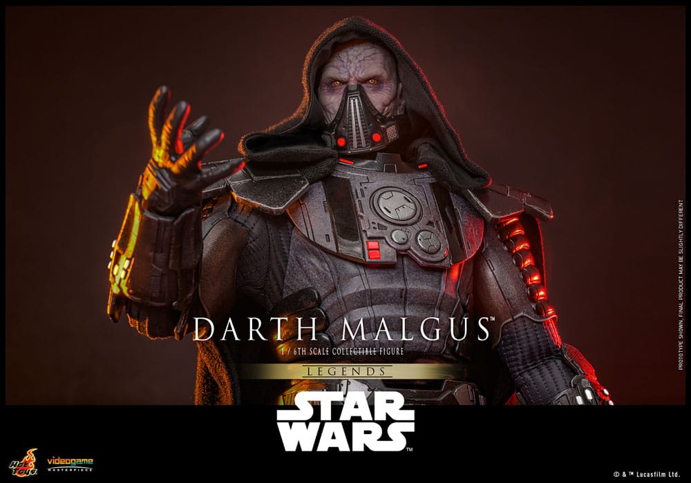 Star Wars Legends figurine Videogame Masterpiece 1/6 Darth Malgus 34 cm