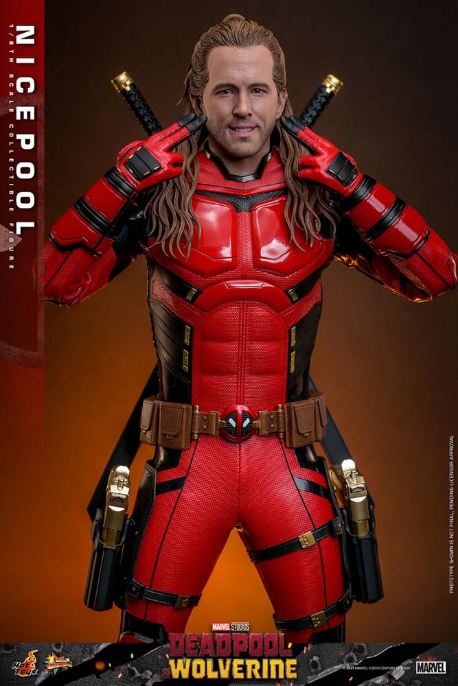 Deadpool & Wolverine Movie Masterpiece figurine 1/6 Nicepool 30 cm