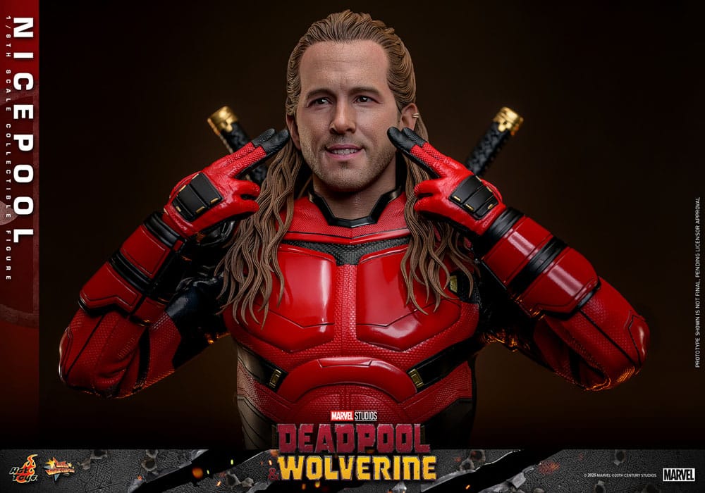 Deadpool & Wolverine Movie Masterpiece figurine 1/6 Nicepool 30 cm