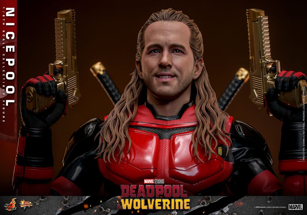 Deadpool & Wolverine Movie Masterpiece figurine 1/6 Nicepool 30 cm