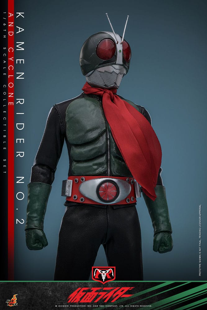 Kamen Rider 1/6 Kamen Rider No. 2 and Cylone 30 cm
