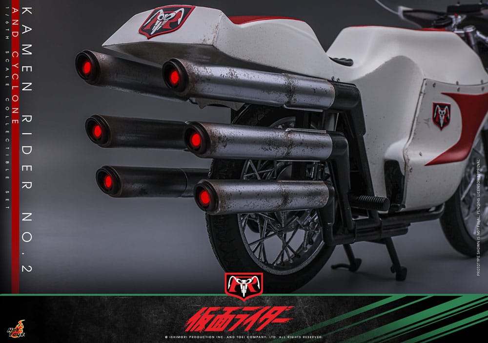 Kamen Rider 1/6 Kamen Rider No. 2 and Cylone 30 cm