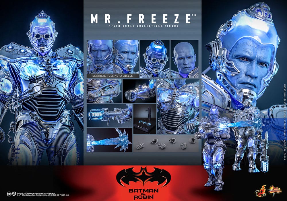 Batman et Robin figurine Movie Masterpiece 1/6 Mr. Freeze 33 cm