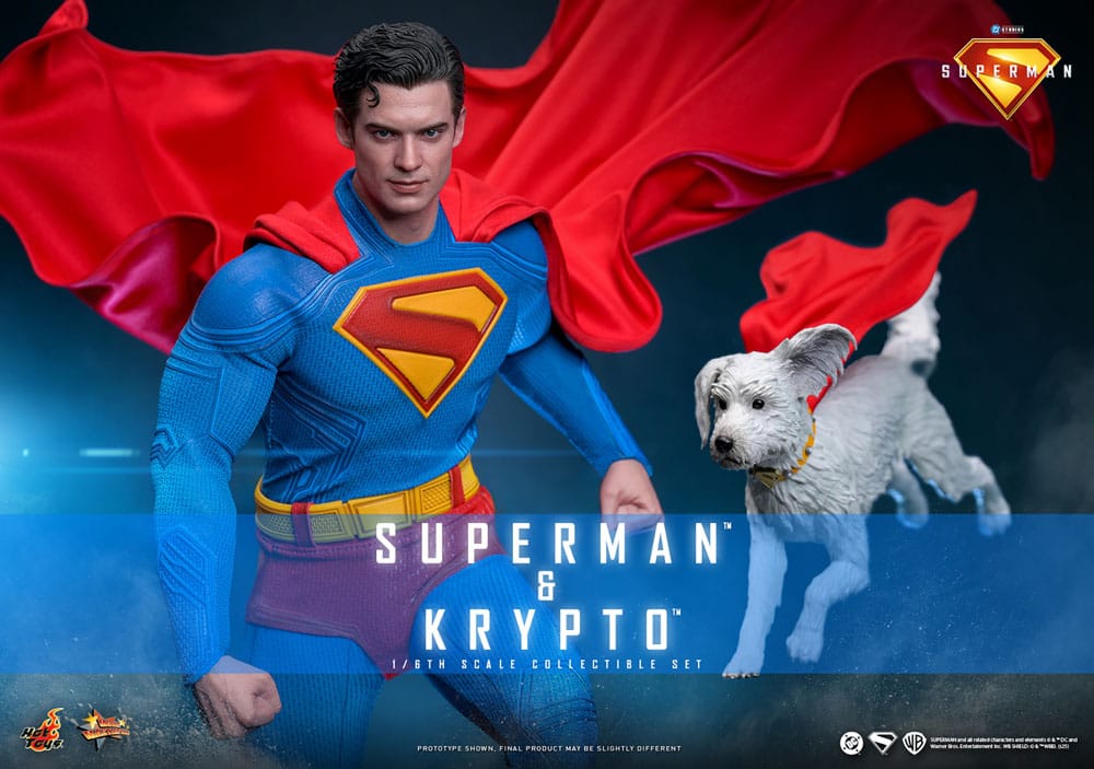 Superman (2025) figurine Movie Masterpiece 1/6 Superman & Krypto 33 cm