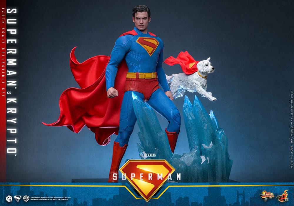 Superman (2025) figurine Movie Masterpiece 1/6 Superman & Krypto 33 cm