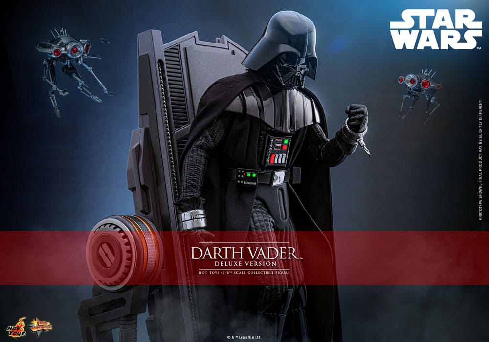 Star Wars, épisode III : La Revanche des Sith figurine Movie Masterpiece 1/6 Darth Vader (Deluxe Version) 35 cm
