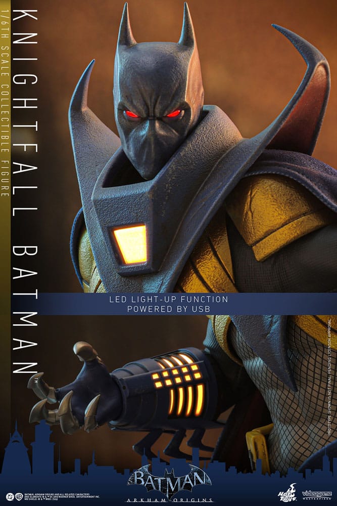 Batman: Arkham Origins figurine Videogame Masterpiece 1/6 Knightfall Batman 32 cm