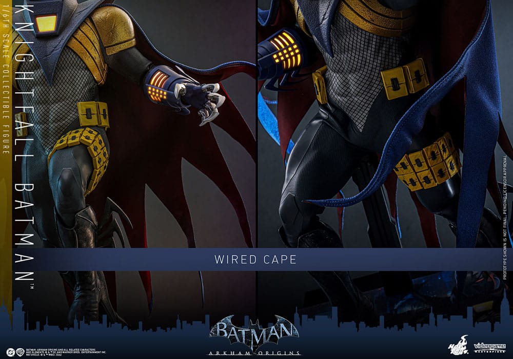 Batman: Arkham Origins figurine Videogame Masterpiece 1/6 Knightfall Batman 32 cm