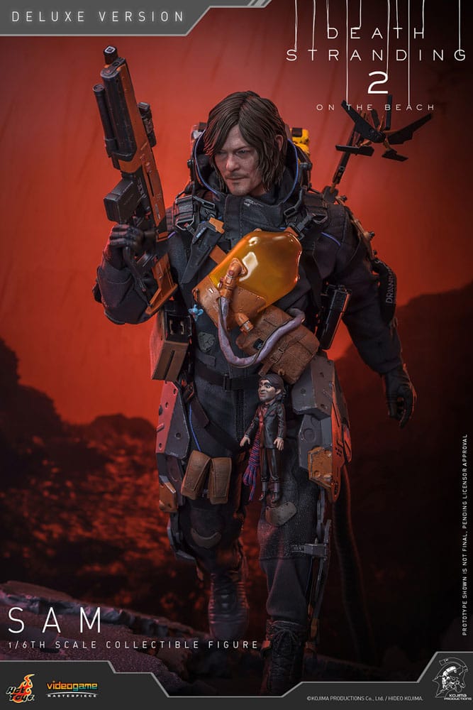 Death Stranding 2: On the Beach figurine Videogame Masterpiece 1/6 Sam (Deluxe Version) 31 cm