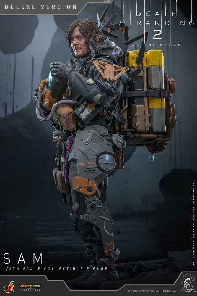 Death Stranding 2: On the Beach figurine Videogame Masterpiece 1/6 Sam (Deluxe Version) 31 cm