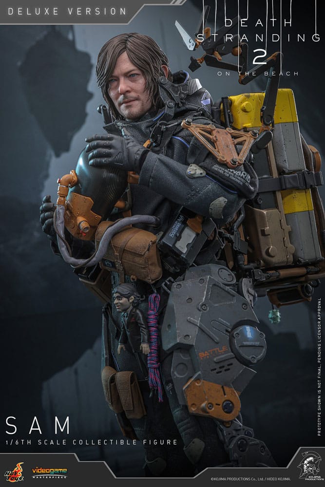 Death Stranding 2: On the Beach figurine Videogame Masterpiece 1/6 Sam (Deluxe Version) 31 cm