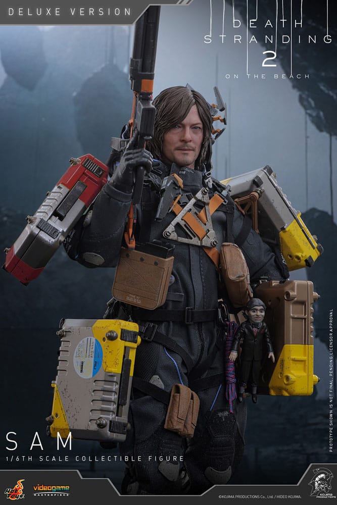 Death Stranding 2: On the Beach figurine Videogame Masterpiece 1/6 Sam (Deluxe Version) 31 cm