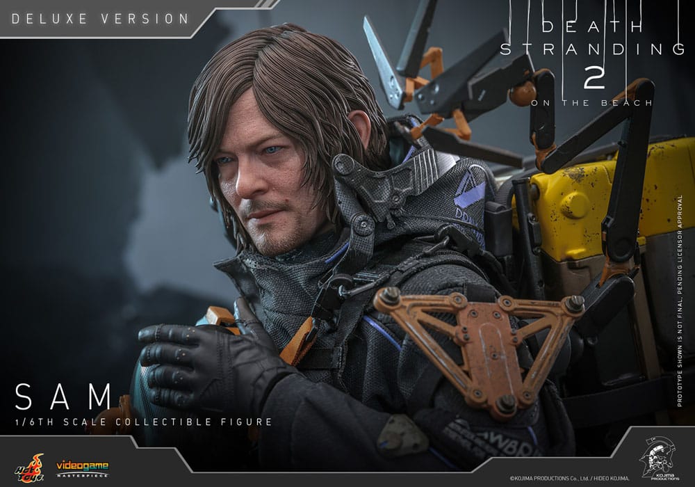 Death Stranding 2: On the Beach figurine Videogame Masterpiece 1/6 Sam (Deluxe Version) 31 cm