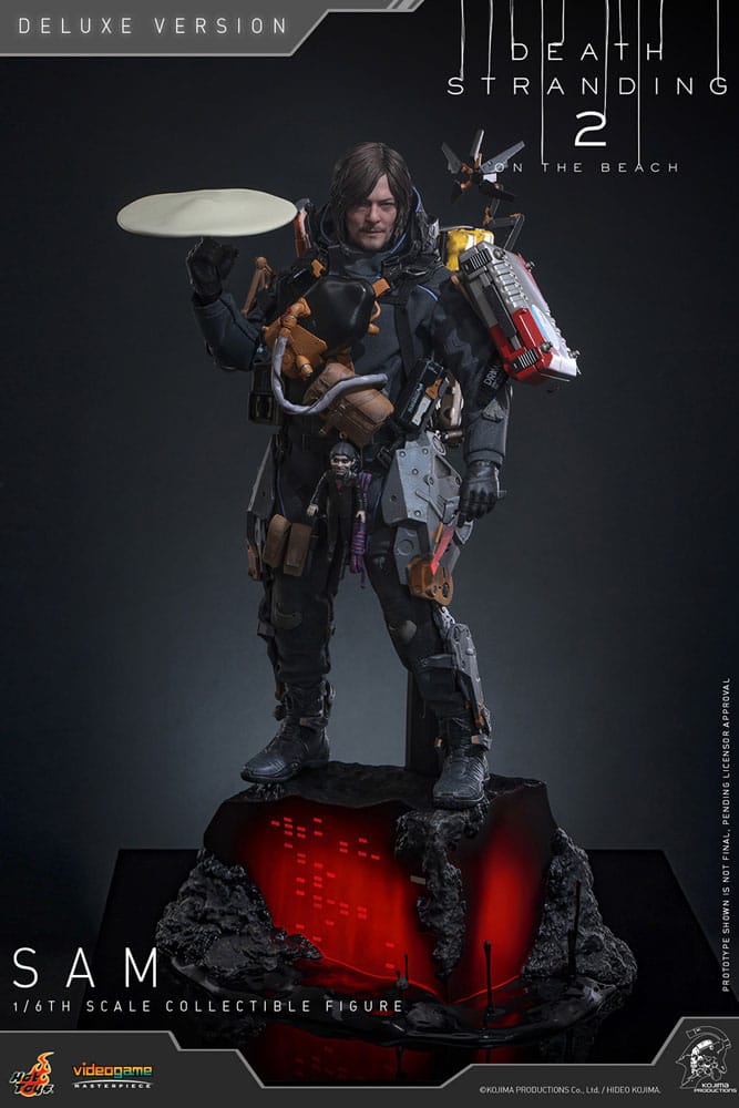 Death Stranding 2: On the Beach figurine Videogame Masterpiece 1/6 Sam (Deluxe Version) 31 cm