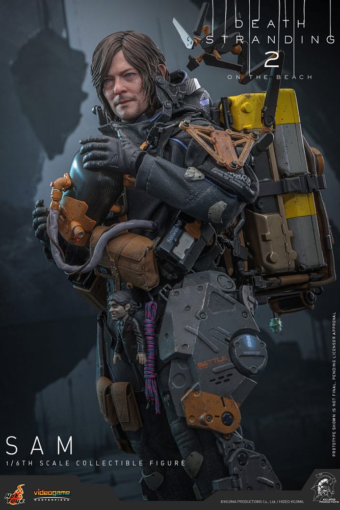 Death Stranding 2: On the Beach figurine Videogame Masterpiece 1/6 Sam 31 cm