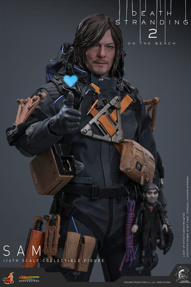 Death Stranding 2: On the Beach figurine Videogame Masterpiece 1/6 Sam 31 cm