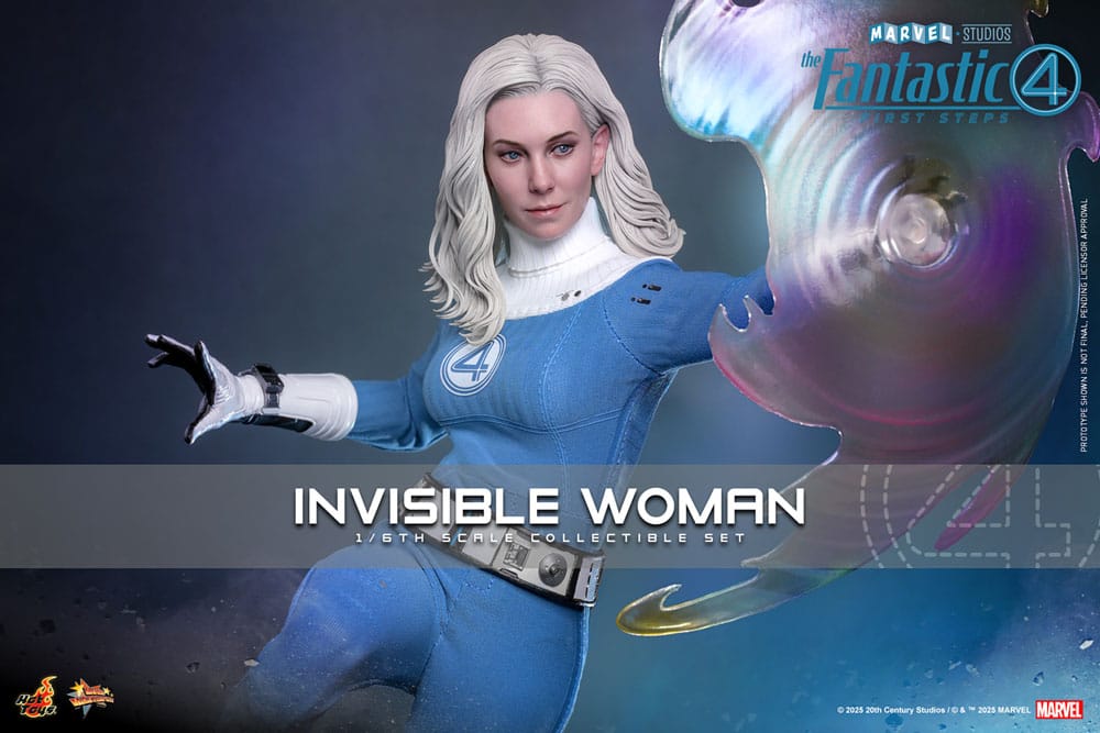 Les Quatre Fantastiques : Premiers pas figurine Movie Masterpiece 1/6 Invisible Woman 28 cm