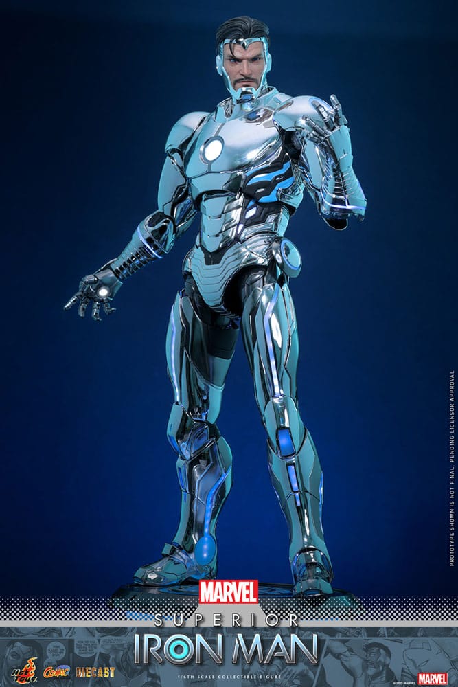 Marvel figurine Comic Masterpiece Diecast 1/6 Superior Iron Man 32 cm