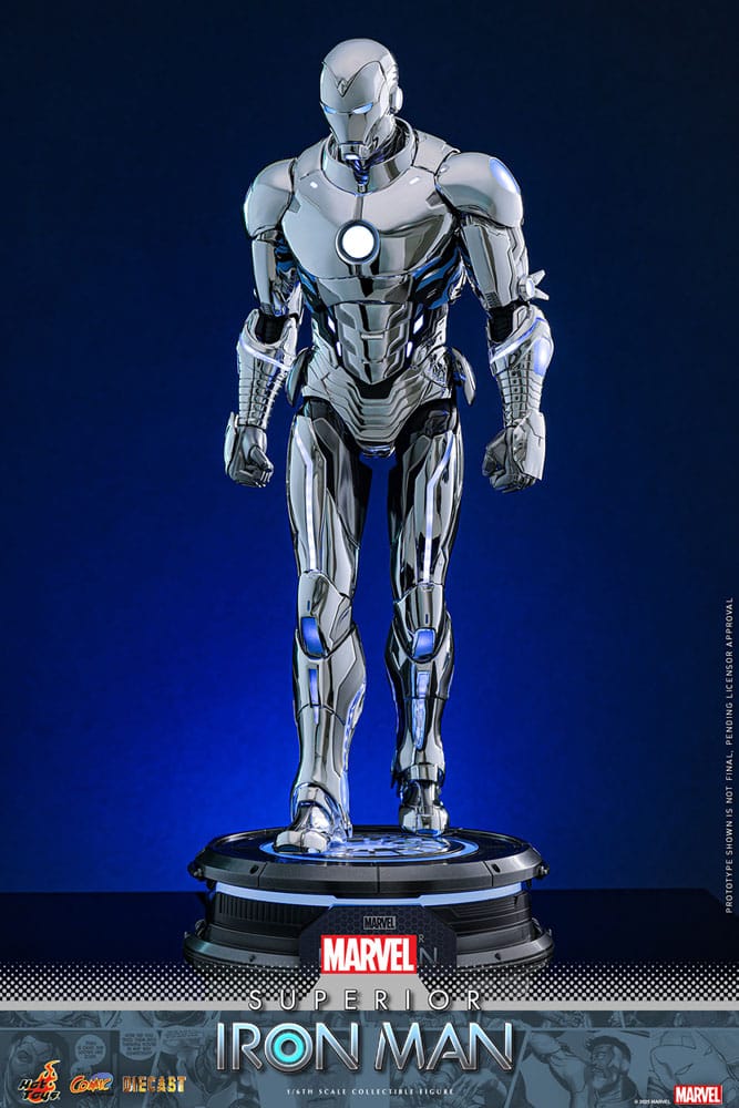 Marvel figurine Comic Masterpiece Diecast 1/6 Superior Iron Man 32 cm