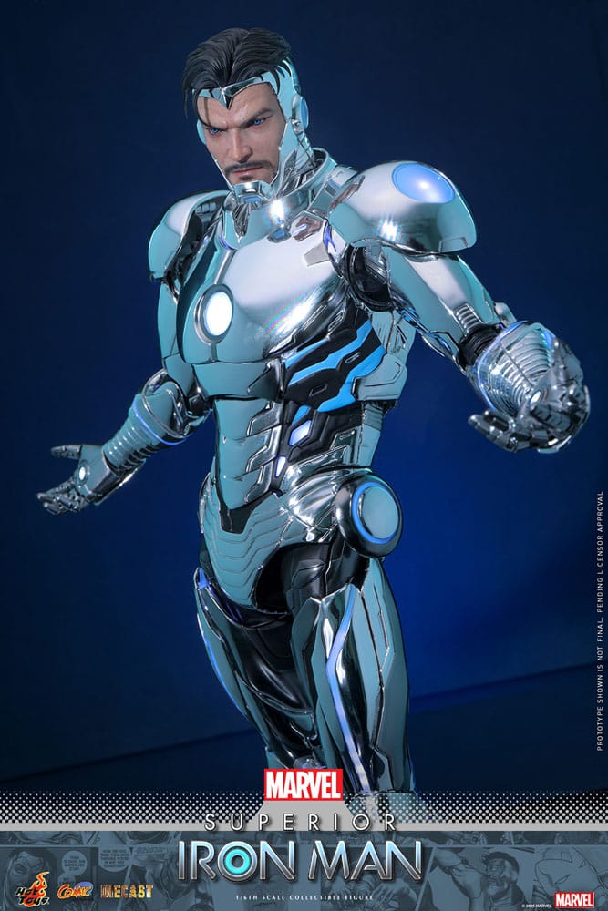 Marvel figurine Comic Masterpiece Diecast 1/6 Superior Iron Man 32 cm