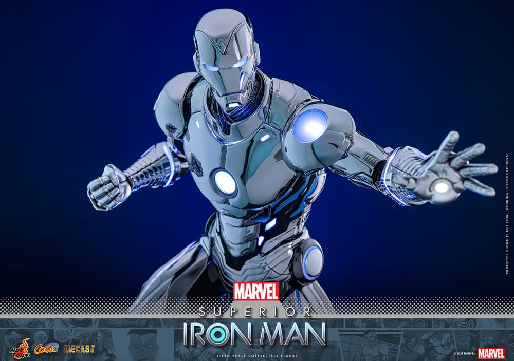 Marvel figurine Comic Masterpiece Diecast 1/6 Superior Iron Man 32 cm